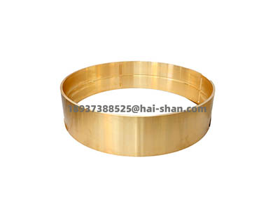 Self-Lubricating Brass Bushings with Oil Impregnation