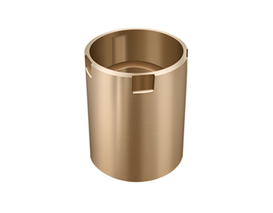 Eccentric bronze bushing